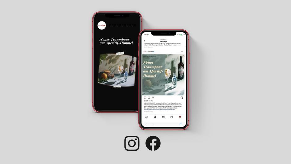 Optional: Use the social media channels of LZ direkt to draw even more attention to your Sponsored Post. These Instagram and Facebook posts and stories also link to your Sponsored Post.