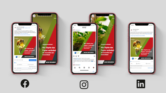 Take advantage of the reach of LZ's social media channels! Individual social media posts and stories attract attention and link to your digital storytelling.